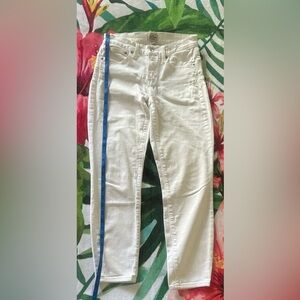 J. Crew Women's White Skinny Jeans